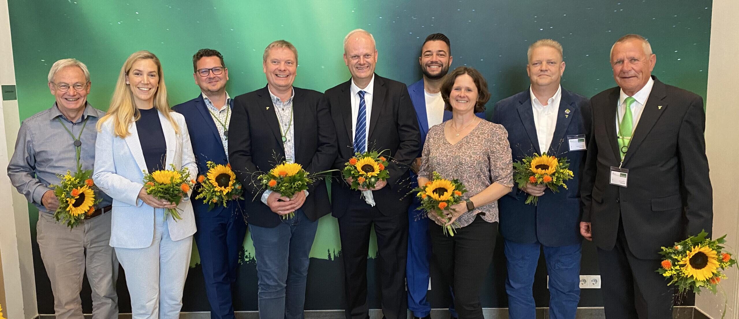 Verbandstag 2023, gewähltes Präsidium Quelle: BKD