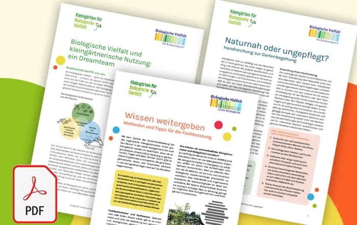 Handreichungen Kleingärten Biologische Vielfalt